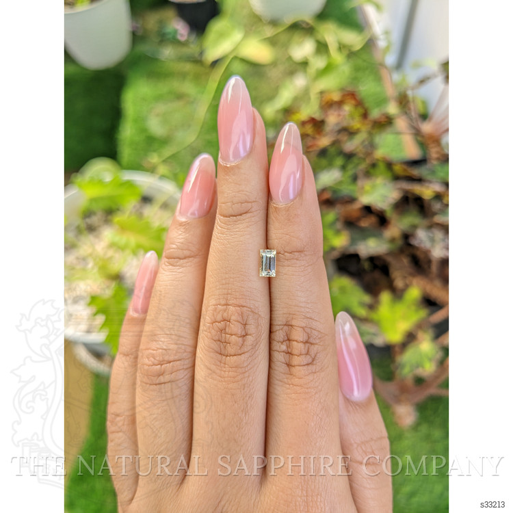 0.88 Ct. Yellow Sapphire from Ceylon (Sri Lanka)