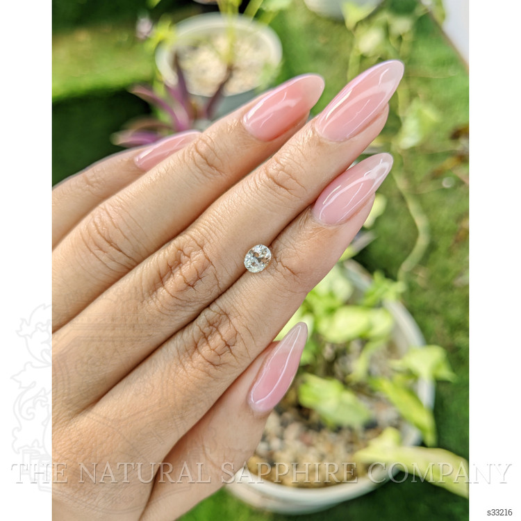 0.74 Ct. Yellow Sapphire from Ceylon (Sri Lanka)