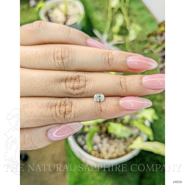 0.74 Ct. Yellow Sapphire from Ceylon (Sri Lanka)