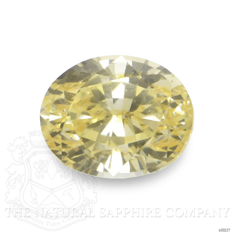 0.72 Ct. Yellow Sapphire from Ceylon (Sri Lanka)