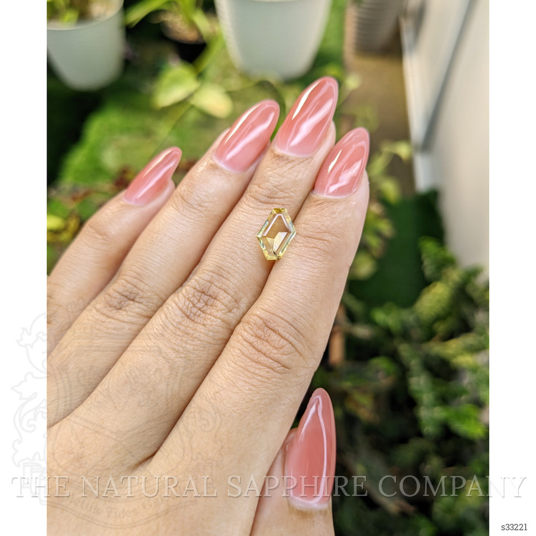 1.88 Ct. Yellow Sapphire from Ceylon (Sri Lanka)