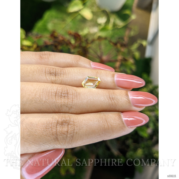 1.88 Ct. Yellow Sapphire from Ceylon (Sri Lanka)