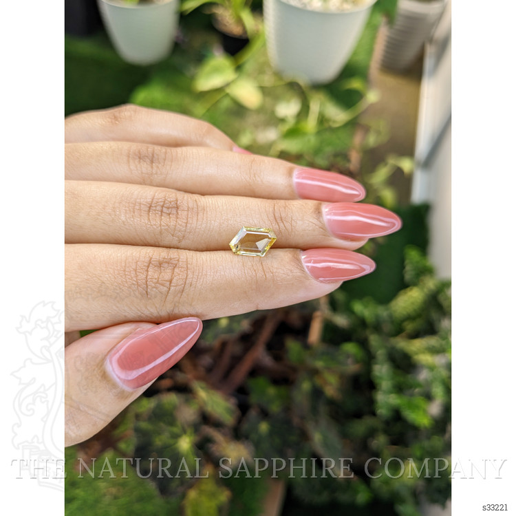 1.88 Ct. Yellow Sapphire from Ceylon (Sri Lanka)