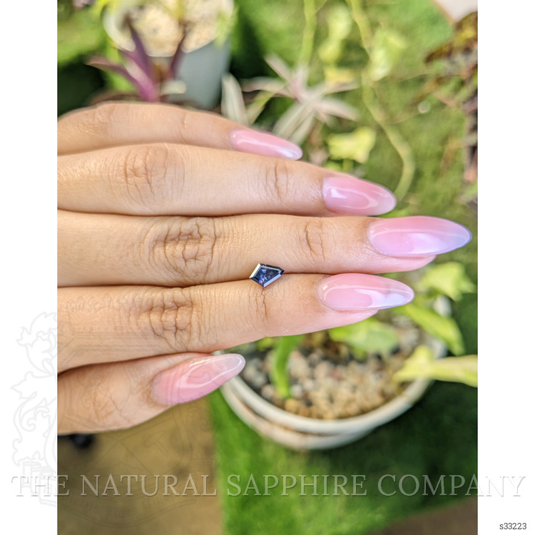 0.84 Ct. Bi Color Sapphire from Ceylon (Sri Lanka)