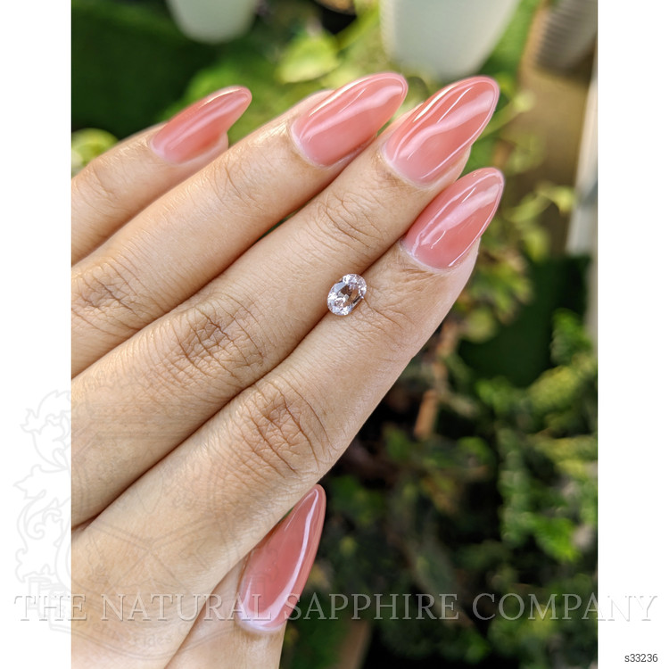 1.08 Ct. Peach Sapphire from Ceylon (Sri Lanka)