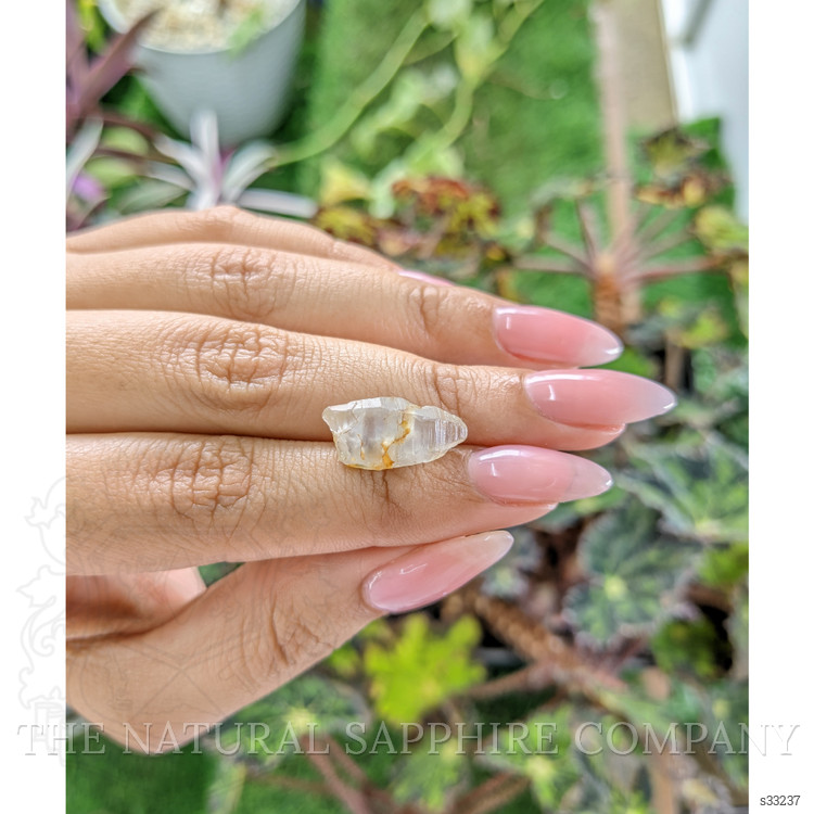 11.38 Ct. Grey Rough Sapphire from Ceylon (Sri Lanka)