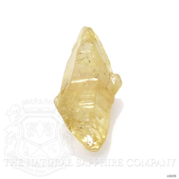 17.28 Ct. Yellow Sapphire Crystal from Ceylon (Sri Lanka)