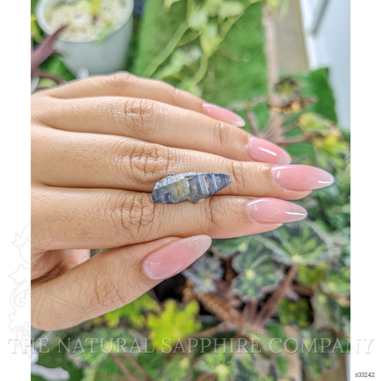 13.19 Ct. Blue Rough Sapphire from Ceylon (Sri Lanka)