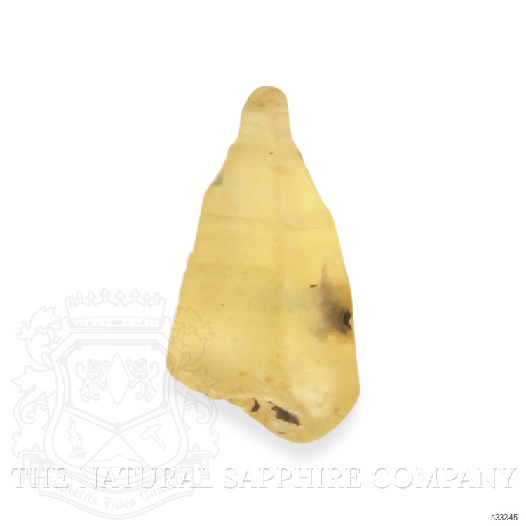 7.03 Ct. Yellow Sapphire Crystal from Ceylon (Sri Lanka)