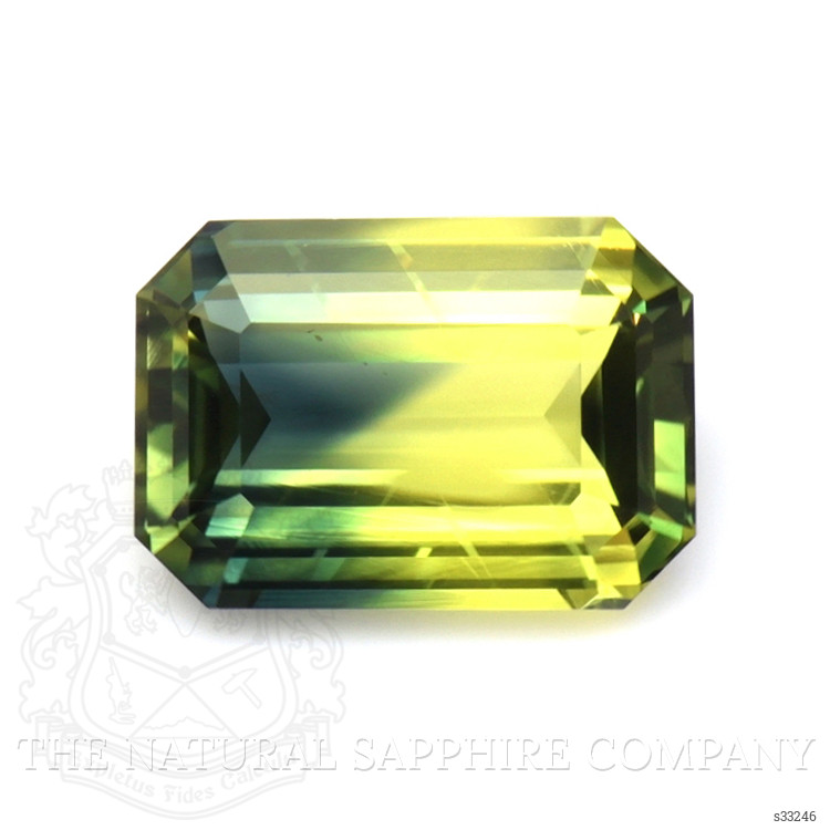 2.02 Ct. Bi Color Sapphire from Ceylon (Sri Lanka)