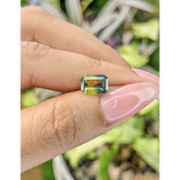 2.02 Ct. Bi Color Sapphire from Ceylon (Sri Lanka) Life Style
