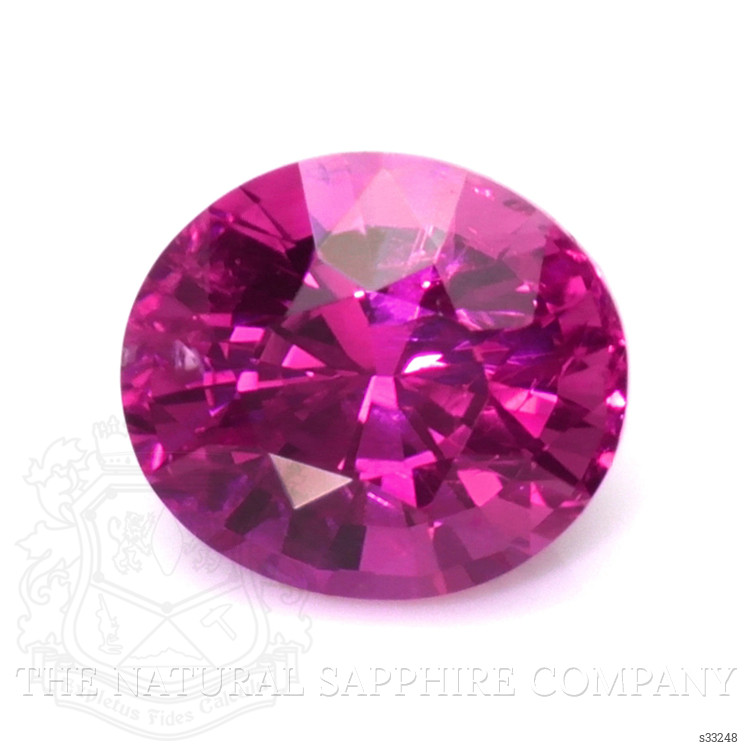 1.19 Ct. Purplish Pink Sapphire from Ceylon (Sri Lanka)