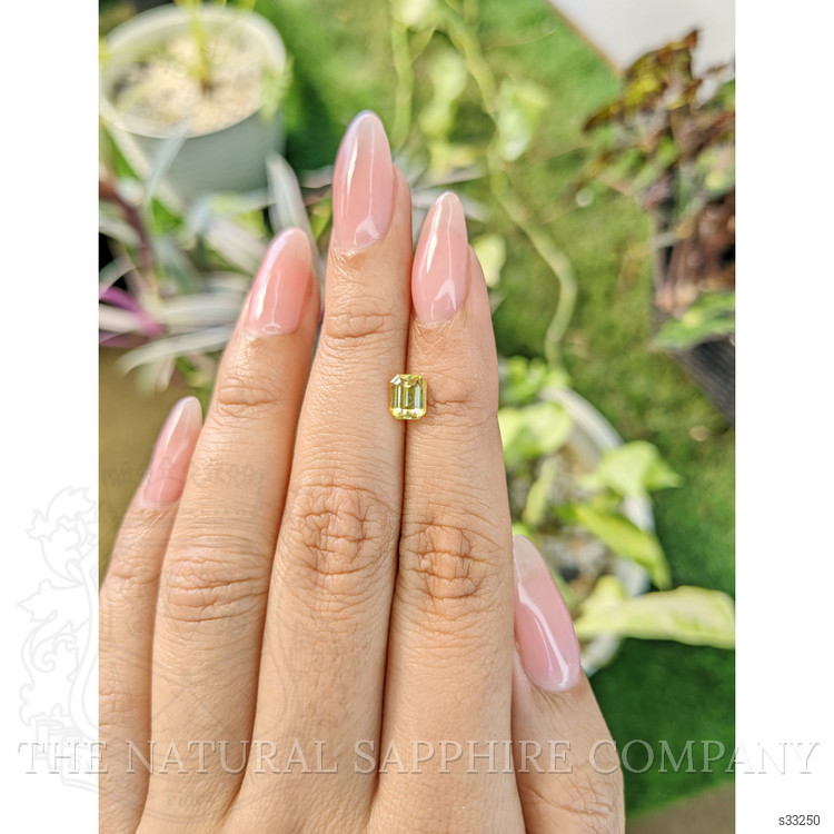 1.02 Ct. Yellow Sapphire from Ceylon (Sri Lanka)