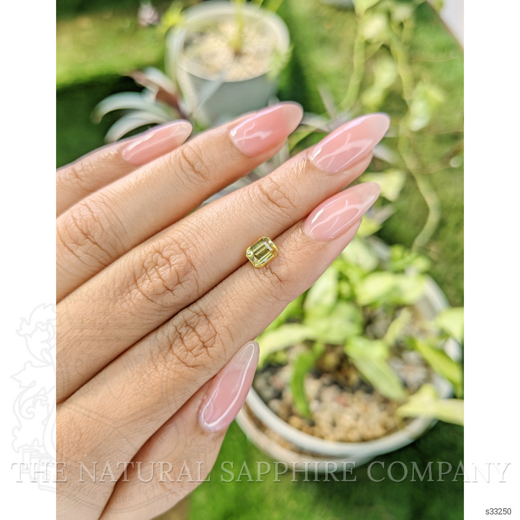 1.02 Ct. Yellow Sapphire from Ceylon (Sri Lanka)