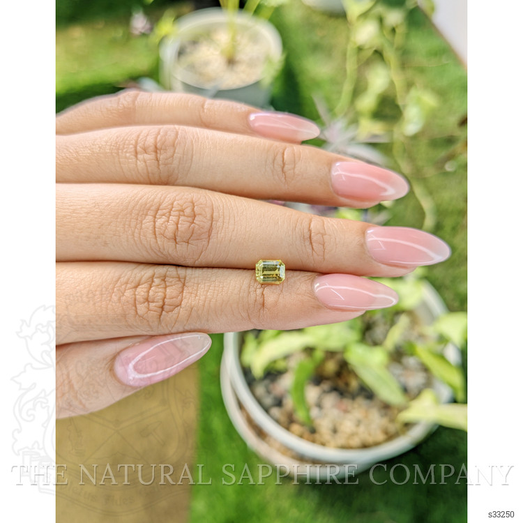 1.02 Ct. Yellow Sapphire from Ceylon (Sri Lanka)