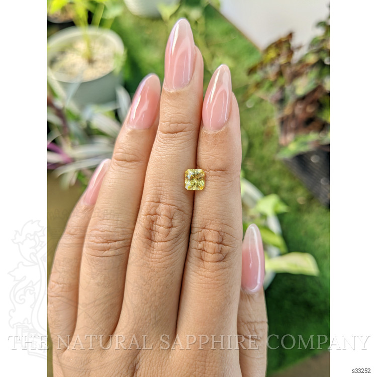 1.11 Ct. Yellow Sapphire from Ceylon (Sri Lanka)