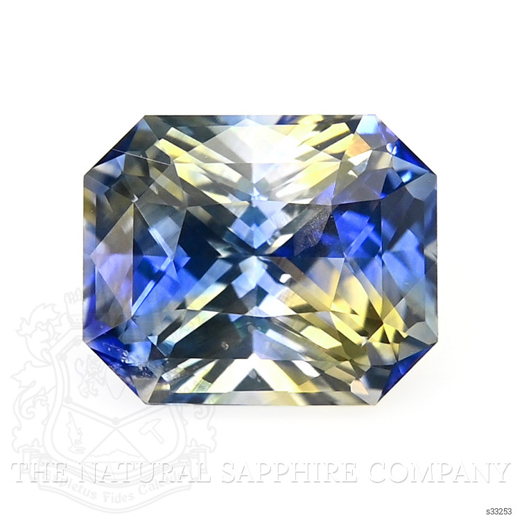 1.30 Ct. Bi Color Sapphire from Ceylon (Sri Lanka)