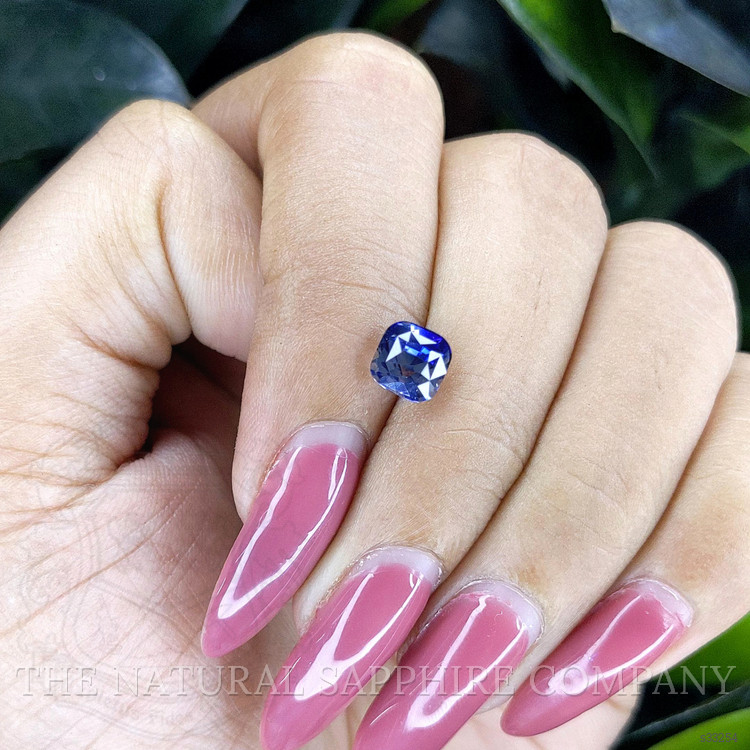 1.57 Ct. Blue Sapphire from Ceylon (Sri Lanka)
