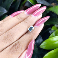 1.50 Ct. Bi Color Sapphire from Madagascar Life Style