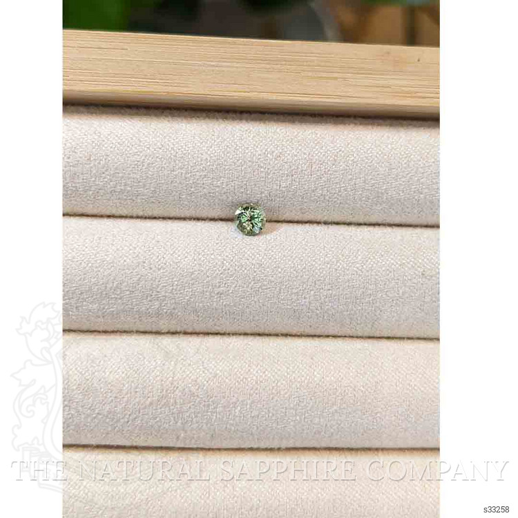 0.43 Ct. Bluish Green Sapphire from Madagascar