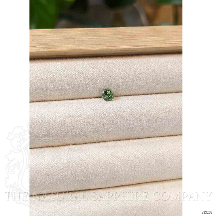 0.50 Ct. Green Sapphire from Madagascar