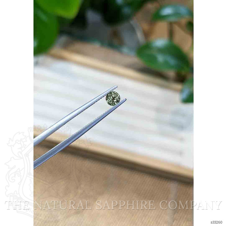 0.51 Ct. Green Sapphire from Madagascar