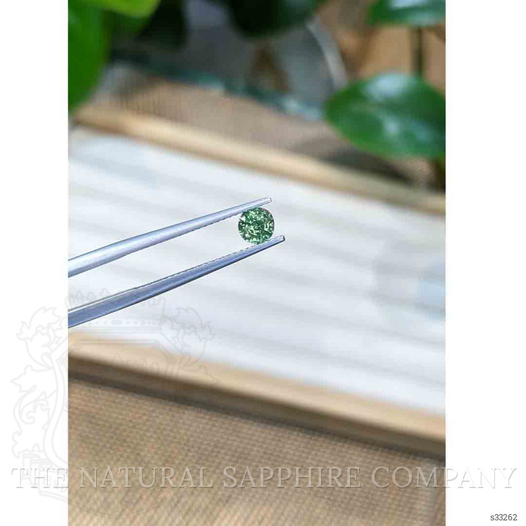 0.56 Ct. Green Sapphire from Madagascar