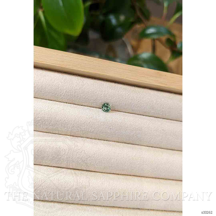 0.56 Ct. Green Sapphire from Madagascar