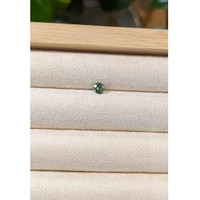 0.53 Ct. Bluish Green Sapphire from Madagascar Life Style