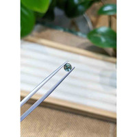 0.54 Ct. Greenish Blue Sapphire from Madagascar Life Style