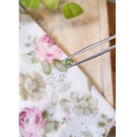 0.66 Ct. Yellowish Green Sapphire from Madagascar Life Style