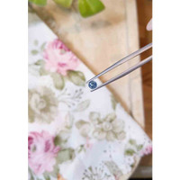 0.45 Ct. Blue Sapphire from Madagascar Life Style