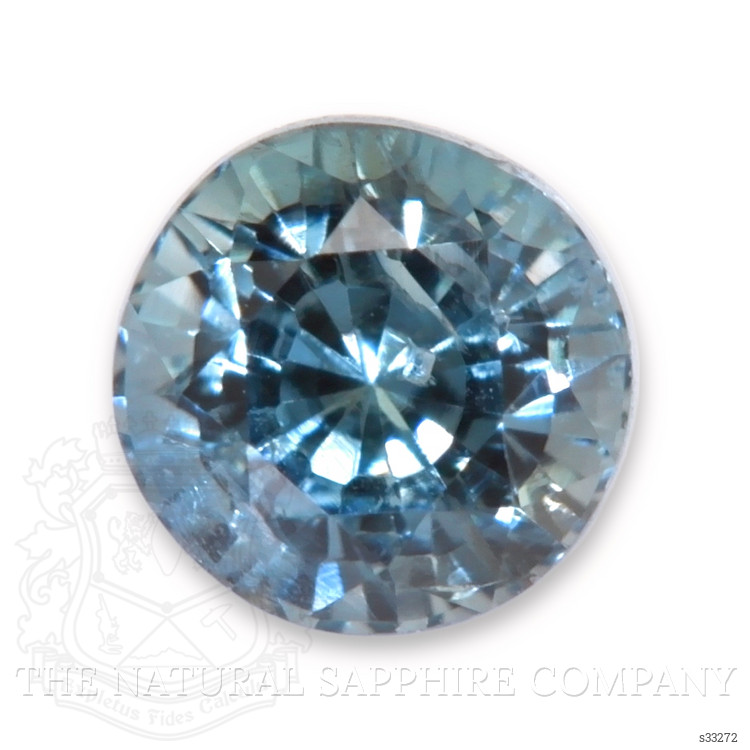 0.52 Ct. Greenish Blue Sapphire from Madagascar