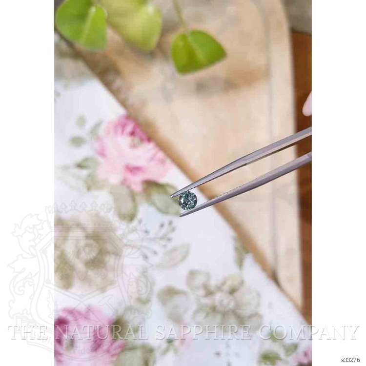 0.57 Ct. Greyish Blue Sapphire from Madagascar