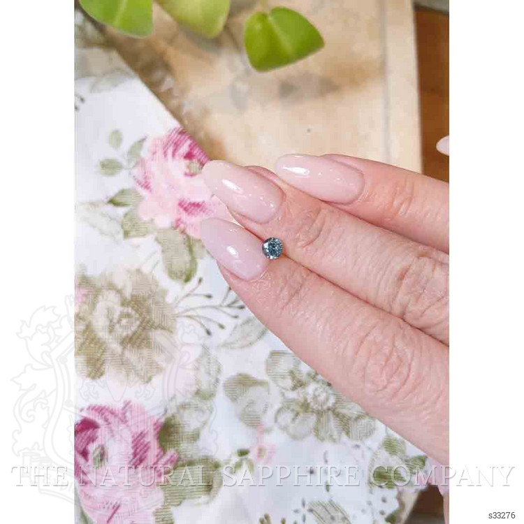 0.57 Ct. Greyish Blue Sapphire from Madagascar