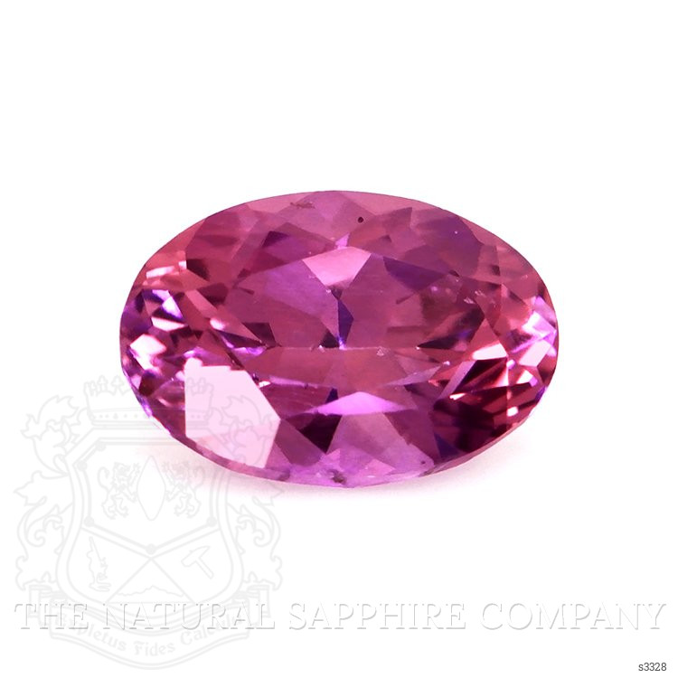 0.61 Ct. Purplish Pink Sapphire from Ceylon (Sri Lanka)