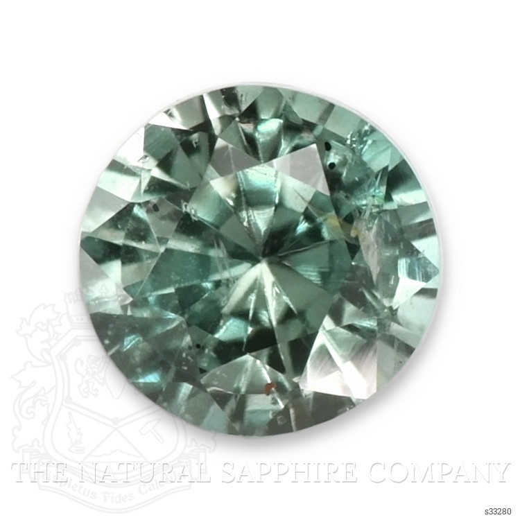 0.59 Ct. Bluish Green Sapphire from Madagascar
