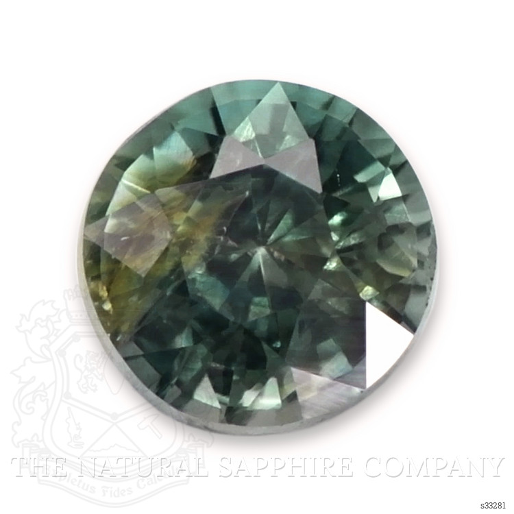 0.51 Ct. Bluish Green Sapphire from Madagascar