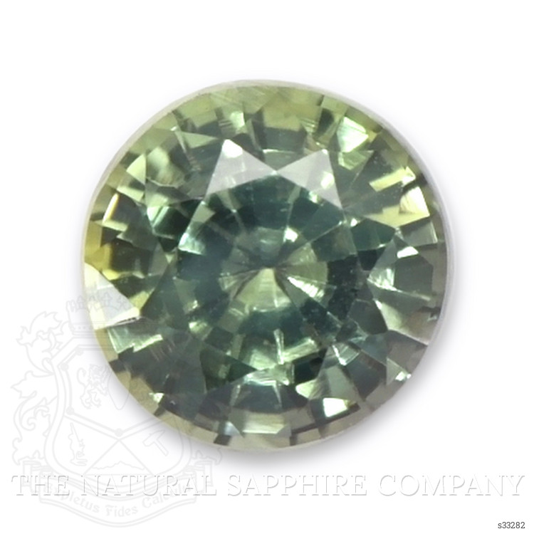 0.60 Ct. Yellowish Green Sapphire from Madagascar