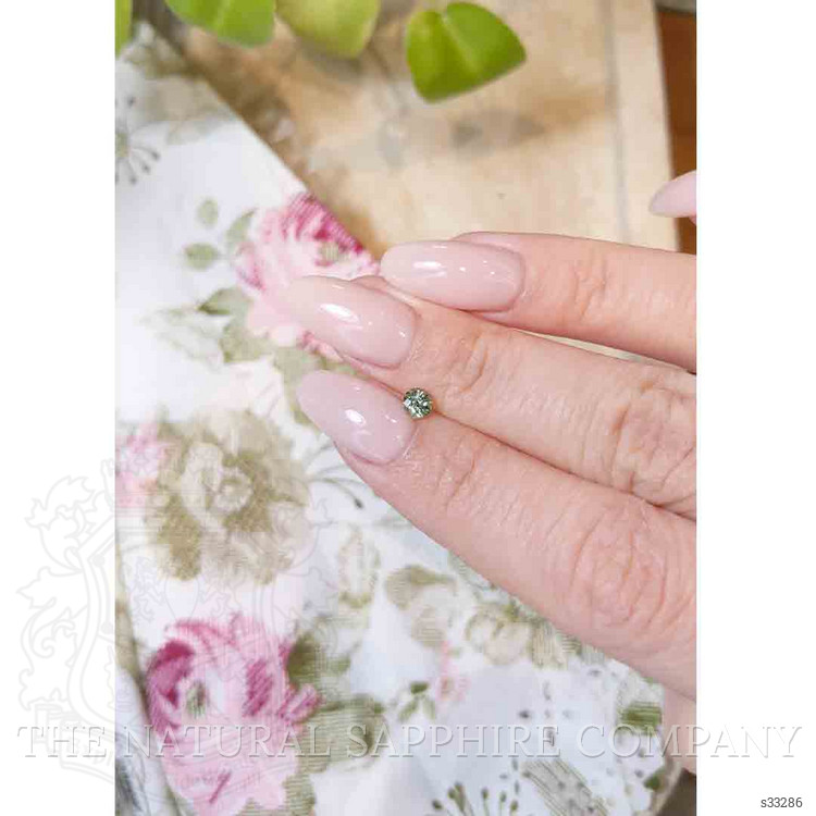 0.40 Ct. Bluish Green Sapphire from Madagascar