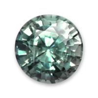 0.46 Ct. Bluish Green Sapphire from Madagascar Video