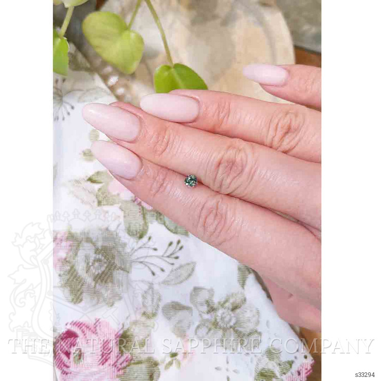 0.50 Ct. Bluish Green Sapphire from Madagascar