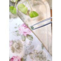 0.47 Ct. Green Sapphire from Madagascar Life Style