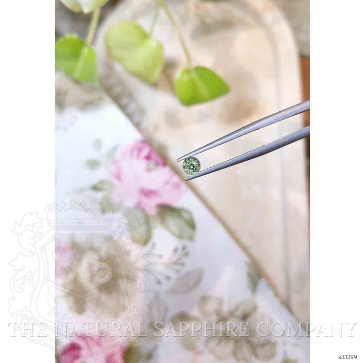 0.47 Ct. Green Sapphire from Madagascar