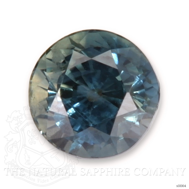 0.54 Ct. Greenish Blue Sapphire from Madagascar