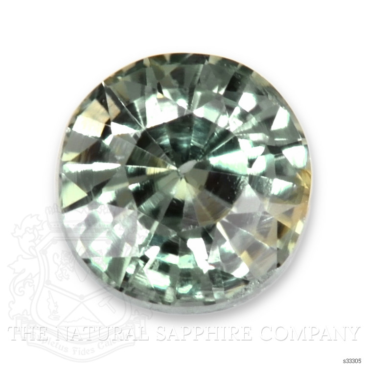 0.49 Ct. Yellowish Green Sapphire from Madagascar