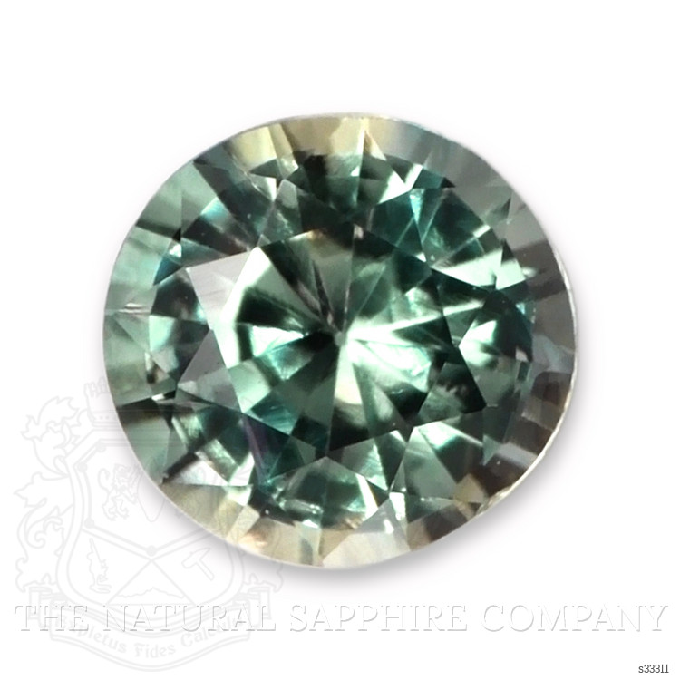 0.42 Ct. Bluish Green Sapphire from Madagascar