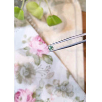 0.42 Ct. Bluish Green Sapphire from Madagascar Life Style