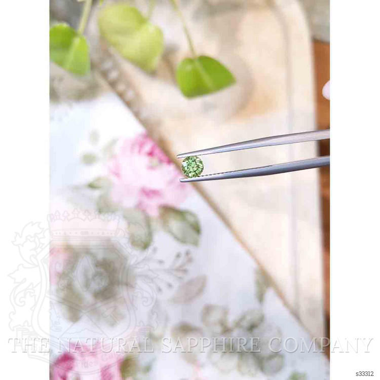 0.70 Ct. Green Sapphire from Madagascar