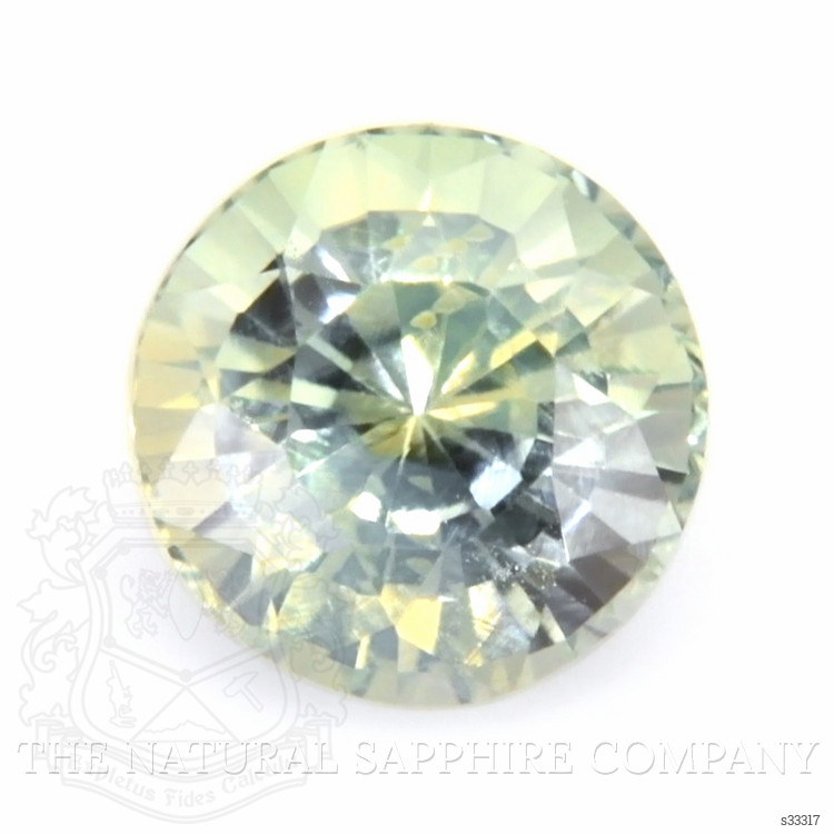 0.68 Ct. Yellowish Green Sapphire from Madagascar
